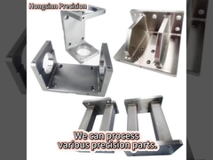 قطعات ماشینکاری CNC آلومینیوم نقره ای با تحمل ± 0.001mm طراحی سفارشی