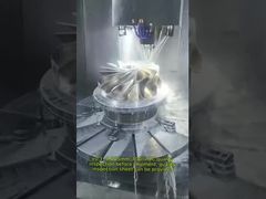 نمایش نمونه‌ی خدمات فرزکاری CNC با سرعت بالا و 5 محوره‌ی فلز استیل ضد زنگ