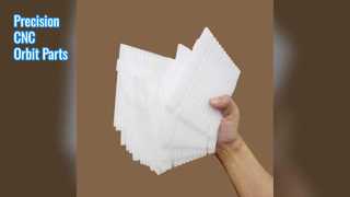 قطعات پلاستیکی مداری ماشینکاری CNC دقیق