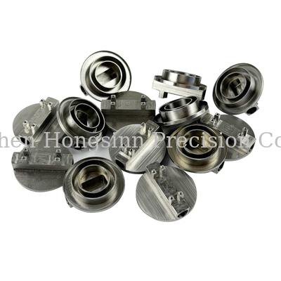 قیمت خوب قطعات تراش CNC دقیق با تلرانس +/-0.005 میلی‌متر و عملیات سطح آندایزینگ رنگ سفارشی آنلاین